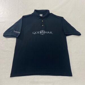 GameStop Employee GOD OF WAR III Promo Exclusive Graphic Polo Shirt Size XL Mens